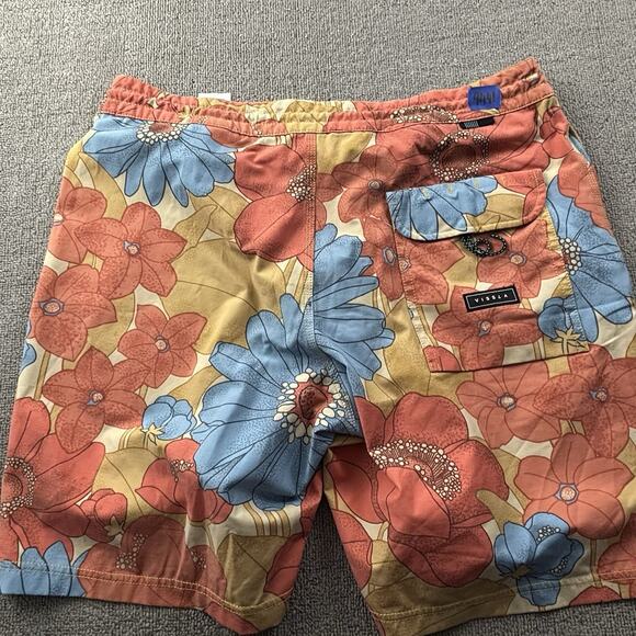 Vissla Shorts Adult Size 33 Boardshorts Active Outdoor Casual Men's - Picture 10 of 11